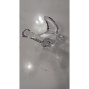2/$55 Vintage house Crystal Dove bowl, Elegant